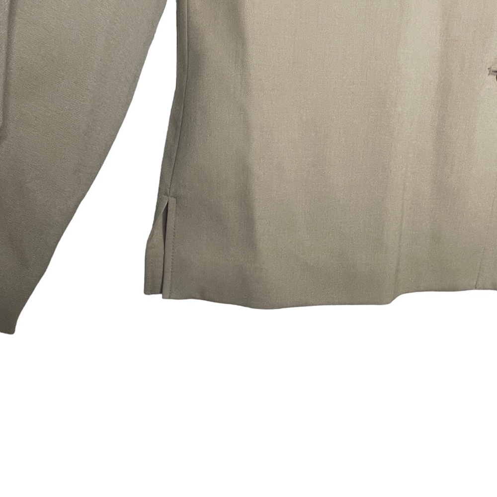 Pendleton Vintage Tan Button Down Wool Blend Blaz… - image 8